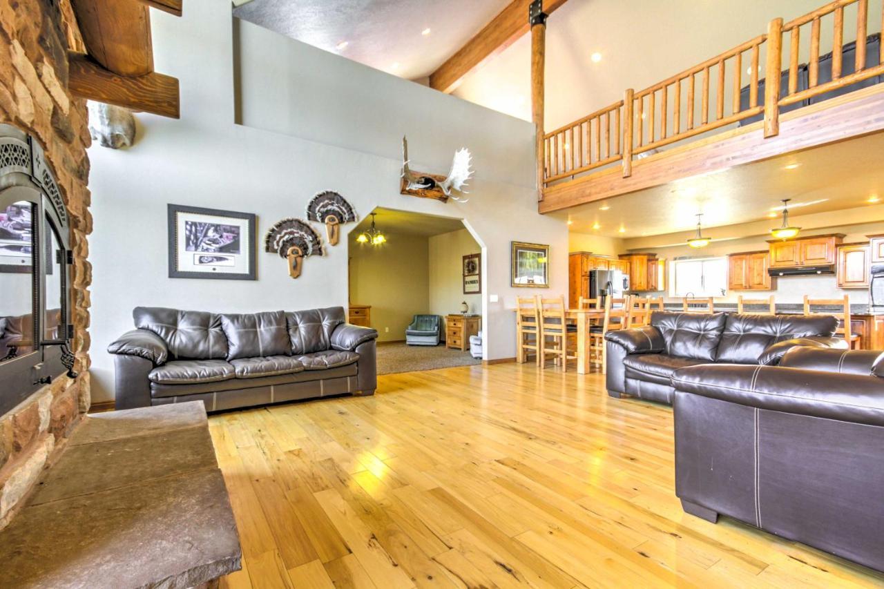 Rustic Bryce Canyon Home With Deck On Sevier River! 해치 외부 사진