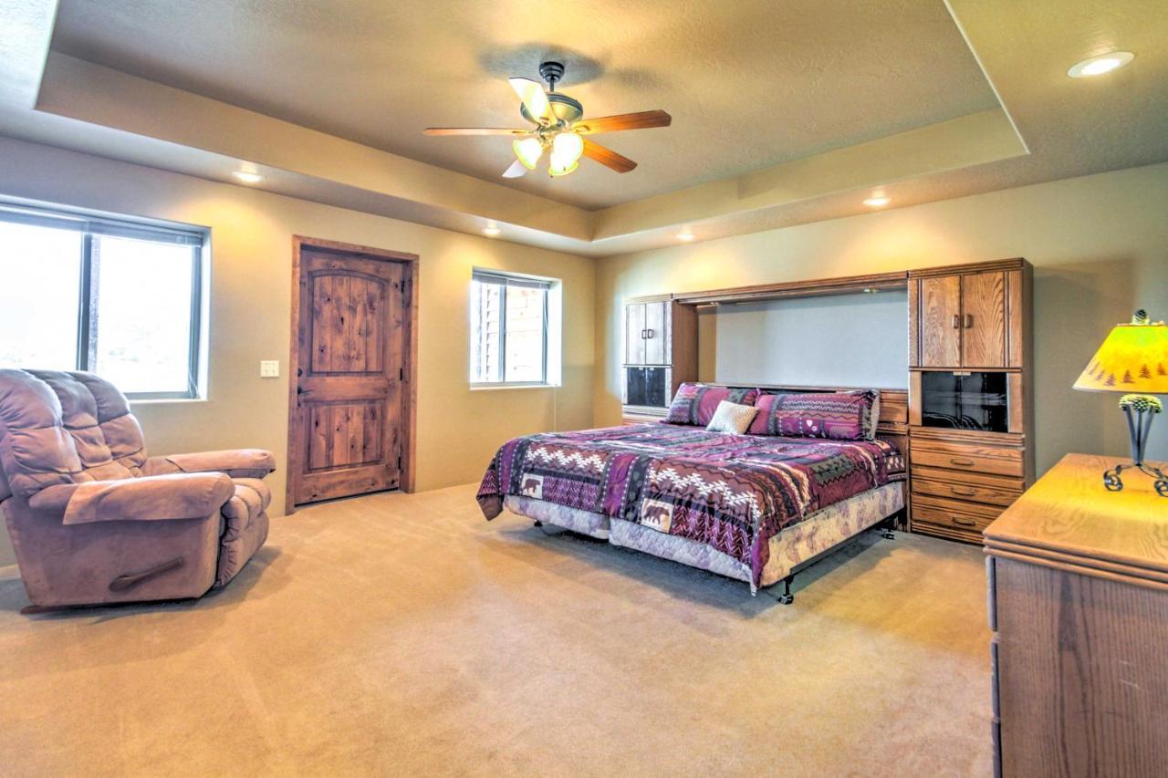 Rustic Bryce Canyon Home With Deck On Sevier River! 해치 외부 사진