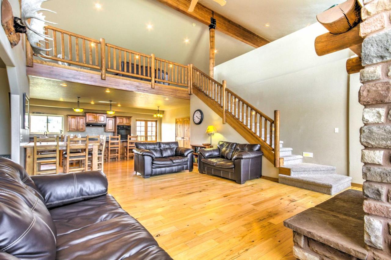 Rustic Bryce Canyon Home With Deck On Sevier River! 해치 외부 사진